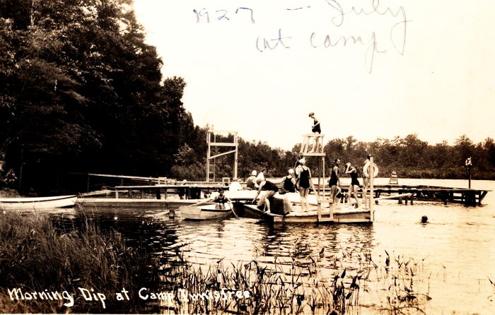 Camp Innisfree - Vintage Postcard